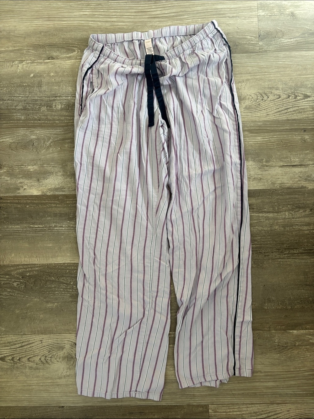 Victoria's Secret Purple/Pink & White Striped Men's Lounge